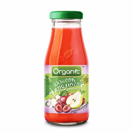 Сок Organic Прямого Отжима Мультифрукт 250мл с/б