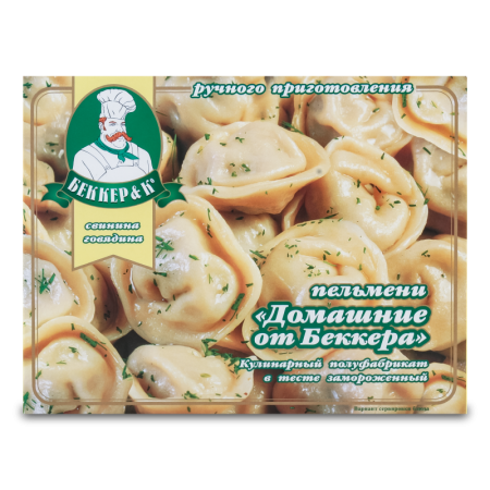 Пельмени Ручного Приготовления свинина-говядина Домашние от Беккера беккер&к к/у 600г