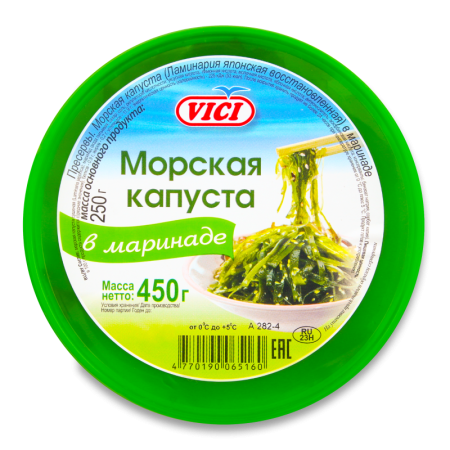 Капуста Морская в Маринаде Vici п/у 450г