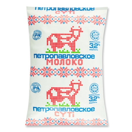 Молоко 3.2% Ультрапастеризованное Классическое Петропавловское т/п 0.9л Молоко 3.2% Ультрапастеризованное Классическое Петропавловское т/п 0.9л