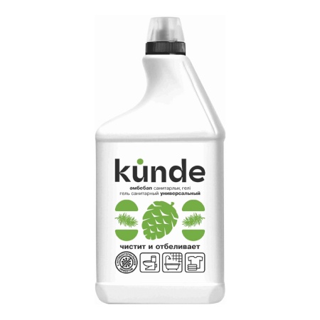 Гель kunde  complex action санитарный универсальный с хвойным Ароматом 900мл