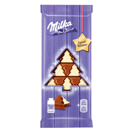 Шоколад Milka Sweet Winter Молочный 100гр фл/п