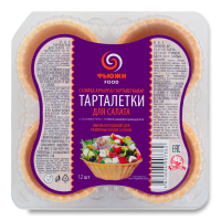 Тарталетки Для Салата Фьюжн Food п/у 12шт