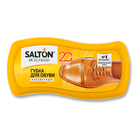 Губка Salton д/обуви Гладкая Кожа Бесцв Mink Oil Фут