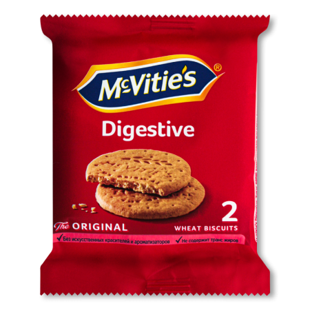 Печенье из Цельнозерновых Злаков Digestives mcvitie`s м/у 29.4г