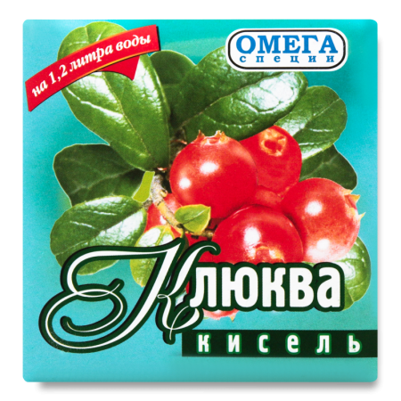 Кисель Клюква Омега Специи м/у 170г