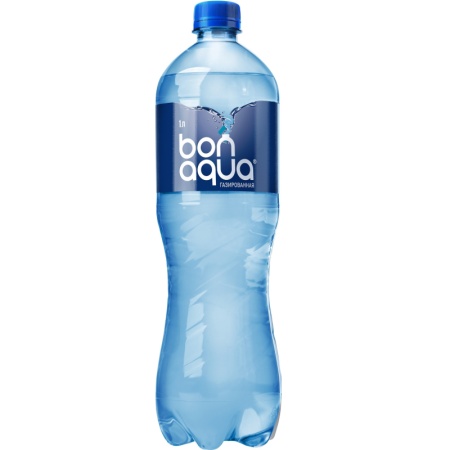 Вода Питьевая Сильногазированная Bonaqua п/бут 1л
