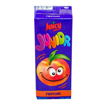 Нектар Juicy Junior Перс 0,2л т/п