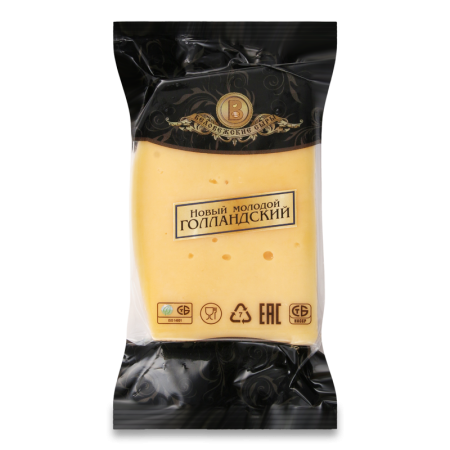 Сыр Беловежскийголандский Новый Молодой 40 % 200гр