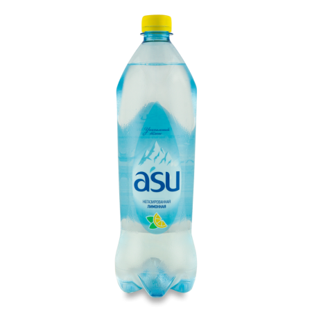 Напиток Безалкогольный Негазированный со Вкусом Лимона и Лайма Asu п/бут 1л