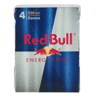 Напиток Red Bull Энергетический 0,25л 4шт гр/уп Напиток Red Bull Энергетический 0,25л 4шт гр/уп