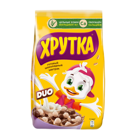 ЗАВТРАК NESTLE ХРУТКА DUO ГОТОВЫЙ ШОК 230ГР П/П