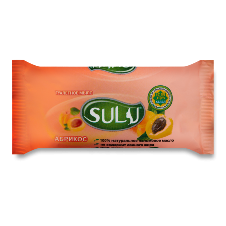 Мыло Туалетное Абрикос Sulu 85г