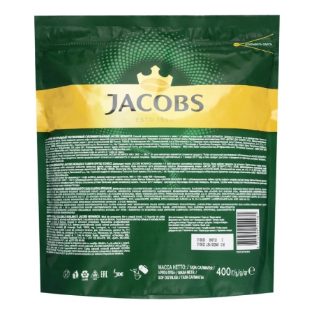 Кофе Натуральный Растворимый Сублимированный Monarch Jacobs д/п 400г