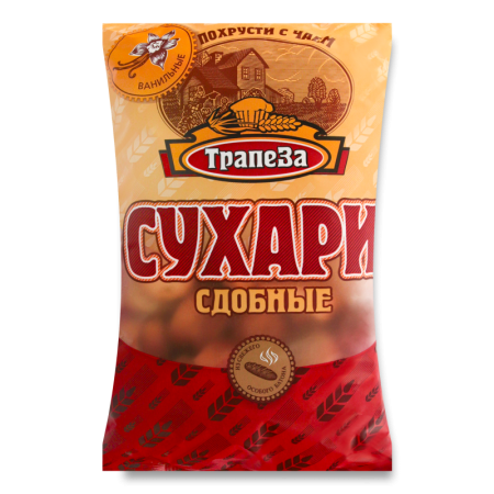 Сухари Сдобные Трапеза м/у 350г
