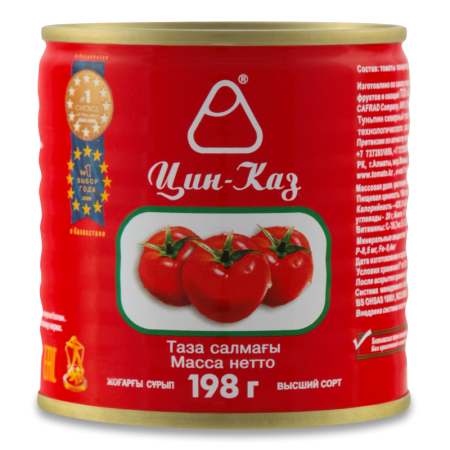 Паста Томатная цин-каз ж/б 198г