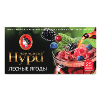 Чай Принцесса Нури Ягодный 25пак 37,5гр Кор Чай Принцесса Нури Ягодный 25пак 37,5гр Кор