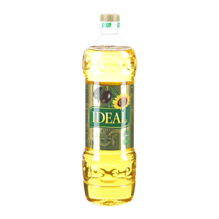 Масло Ideal Микс Подсолнечн и Оливкового 1л п/б