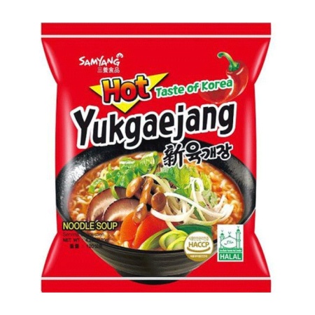 Лапша Samyang Yukgaejang 120гр п/п