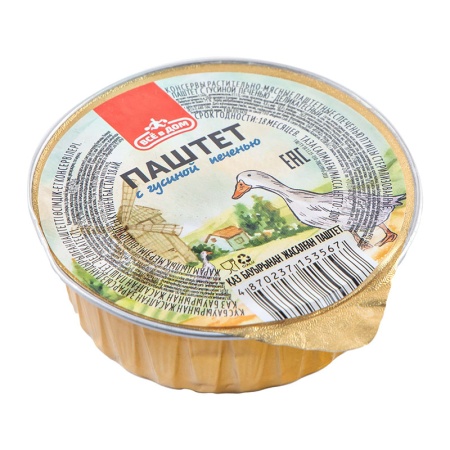 Паштет Всё в Дом из Гусиной Печени 100гр