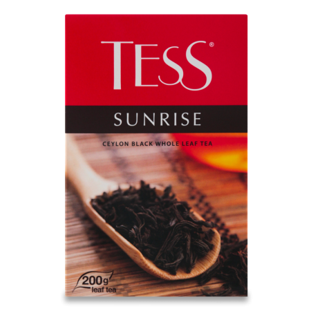 Чай Черный Байховый Цейлонский Sunrise Tess к/у 200г