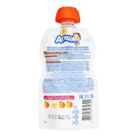 Пюре Для Детей от 5мес фруктово-ягодное яблоко-малина-шиповник Агуша д/п 90г