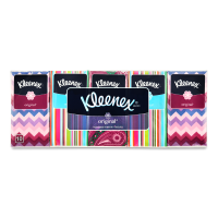 Платки Носовые Трехслойные Original Kleenex 10х10шт Платки Носовые Трехслойные Original Kleenex 10х10шт