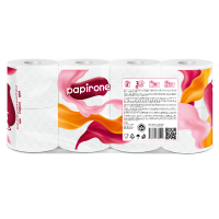 Туалетная Бумага Papirone Aroma 8шт гр/у Туалетная Бумага Papirone Aroma 8шт гр/у