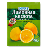 Кислота Лимонная Пищевая Омега Специи м/у 50г