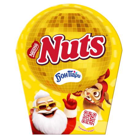 Набор Новогодний Nestle nuts/бон Пари 414,9гр Кор