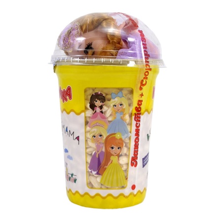 Воздушный Рис Вкусномама Куколка лакомство+сюрприз 70гр Стак