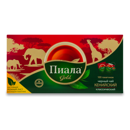 Чай Черный Гранулированный Классический Кенийский Gold Пиала к/у 100x2г
