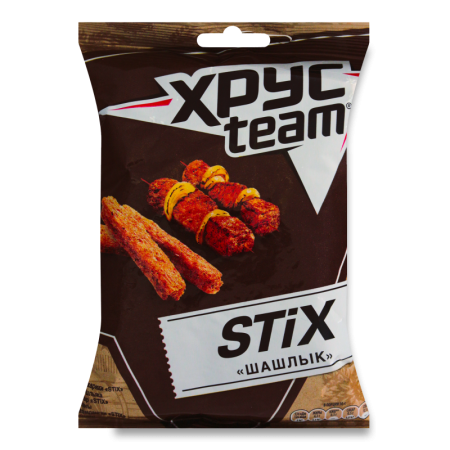 Сухарики Хрусteam Stix Шашлык 75гр п/п