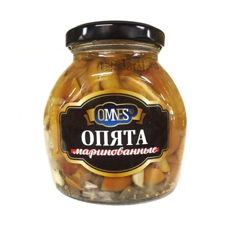 Опята Omnes Маринованные 530гр с/б