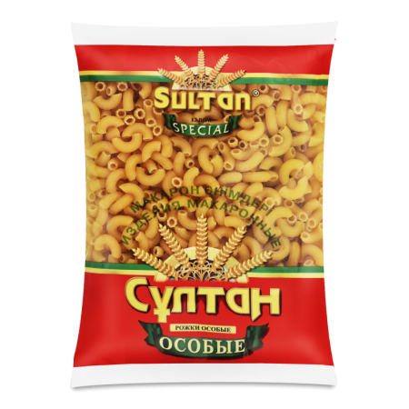 Макароны Султан Рожки Особые 400гр