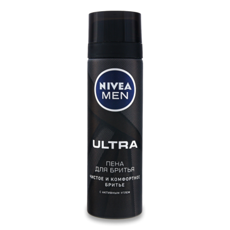 Пена Nivea Men д/бритья Ultra 200мл а/у