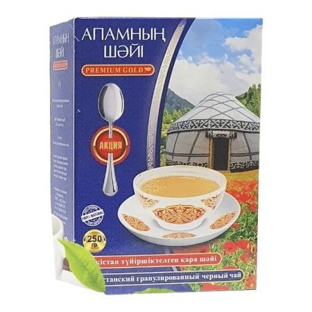 Чай Апамныѕ Шјйі Пакистан Черный Гранул 250гр Кор