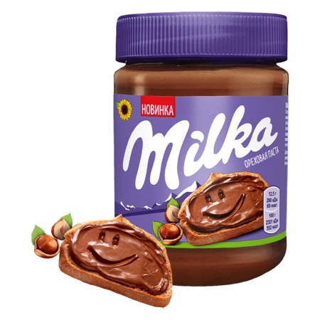 Паста Milka Ореховая с Какао 350гр с/б