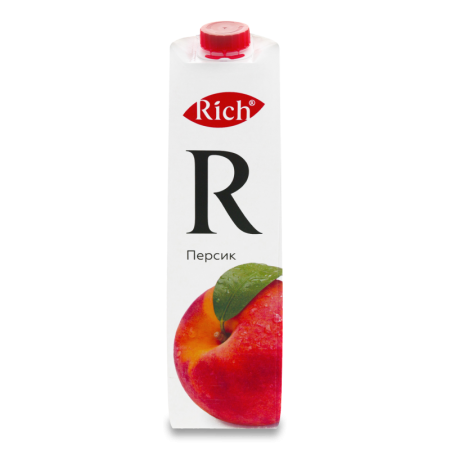 Нектар с Мякотью Персик Rich т/п 1л
