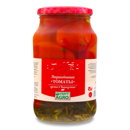 Томаты Умут Agro Маринованные 950мл с/б