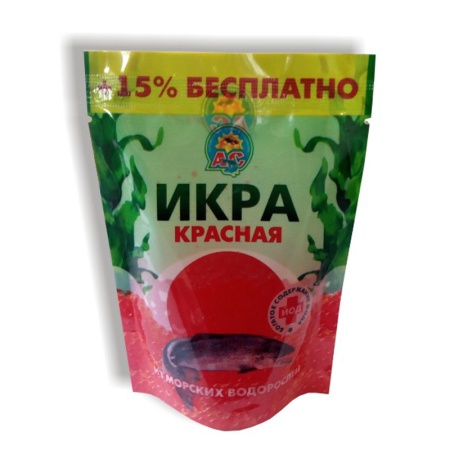 Икра ас Сливочный Микс Красная 130гр д/п