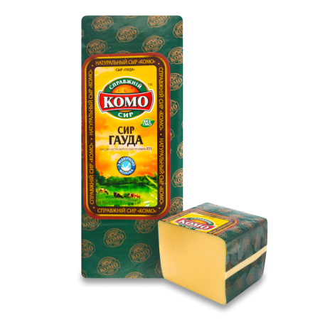 Сыр 45% Полутвердый Гауда Комо кг