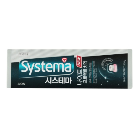 Паста Зубная cj Lion Systema Night Protect Ночная Защита 120гр Кор