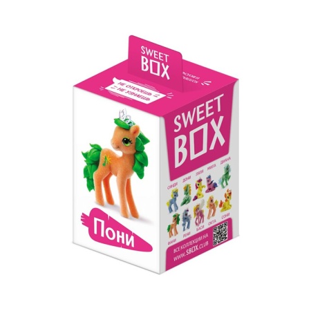 Набор Мармелад Жевательный Конфитрейд Sweet box+подарок в Асс 10гр Кор