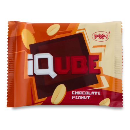 Шоколад Iqube Peanut 70гр фл/п