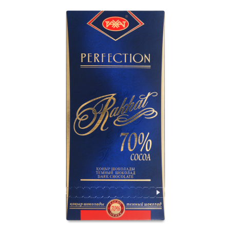 Шоколад Темный 70% Perfection Рахат к/у 100г Шоколад Темный 70% Perfection Рахат к/у 100г