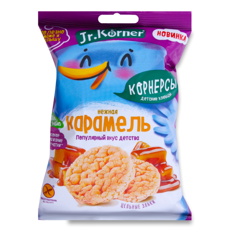 Хлебцы dr Korner карамель+цельные Злаки 30гр бл/у