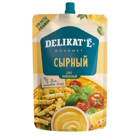 Соус Delikate Майонезный Сырный 210гр д/п