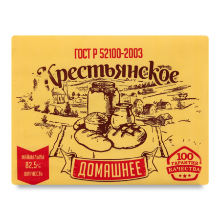 Спред 82.5% сливочно-растительный Домашнее Крестьянское м/у 180г