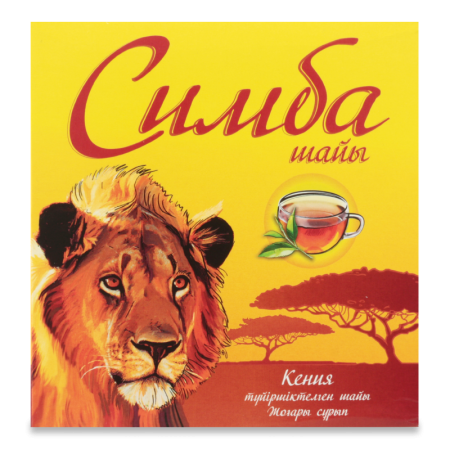 Чай Черный Байховый Симба к/у 250г